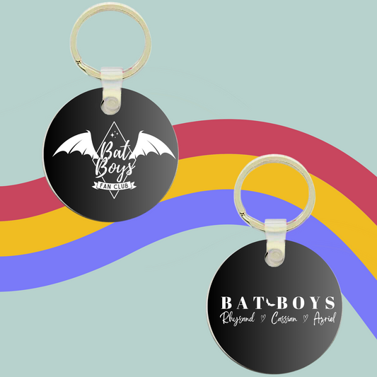 Bat Boys Keyring- A Court Of Thorns and Roses, Sarah J Maas Charm