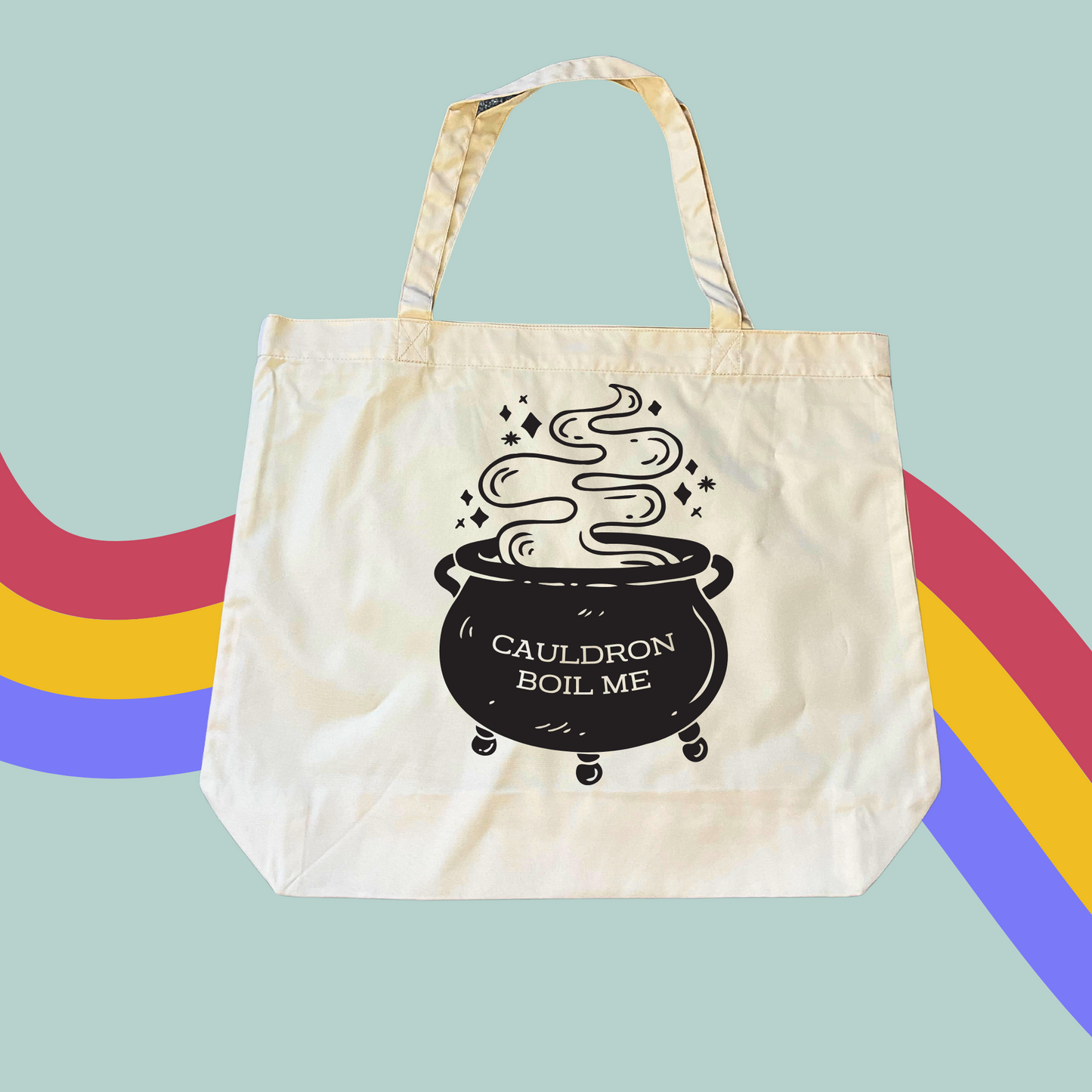 Cauldron Boil Me Tote Bag- A Court Of Thorns and Roses, Sarah J Maas Shopping Bag