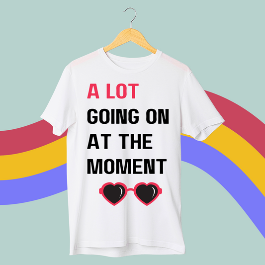 A Lot Going On At The Moment Tee- Taylor Swift Red T-Shirt