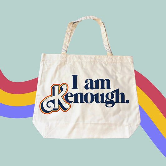 I am Kenough Tote- Barbie Shopping Bag