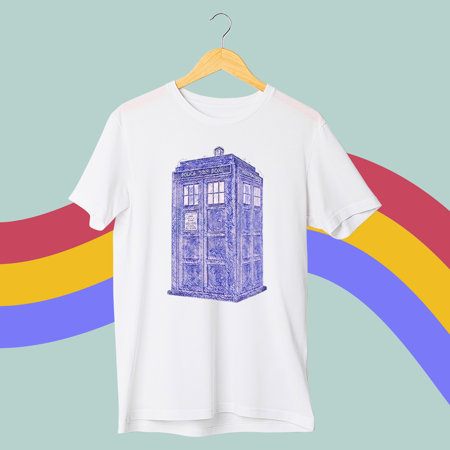 Tardis Tee- Doctor Who T-Shirt