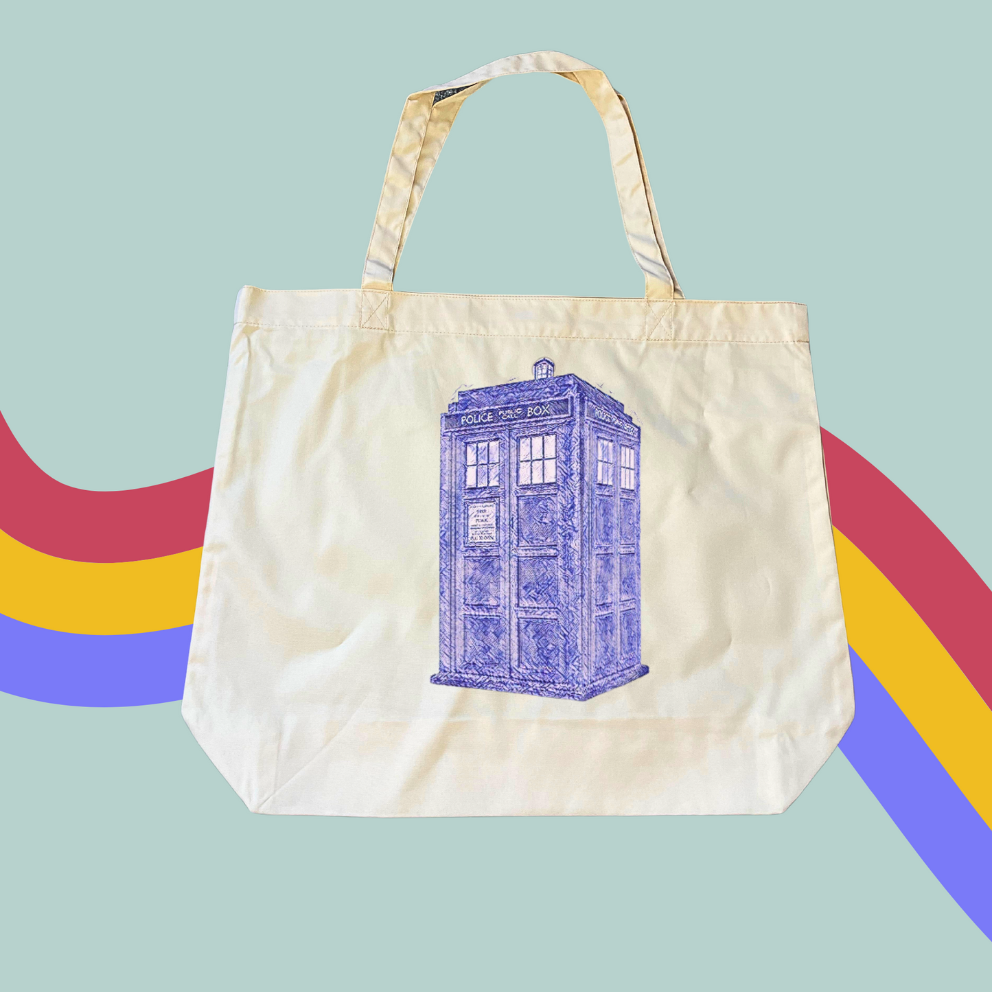 Tardis Tote Bag- Doctor Who Shopping Bag