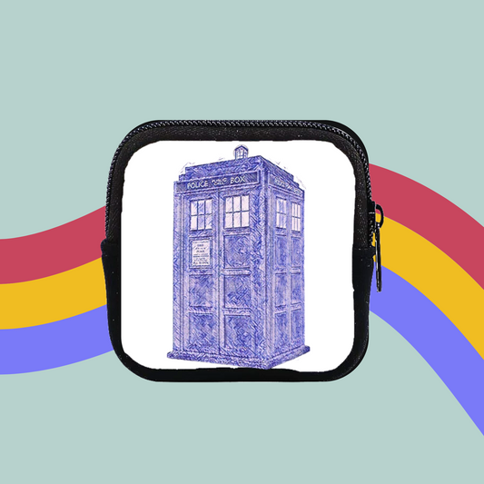 Tardis Coin Purse- Doctor Who Pouch