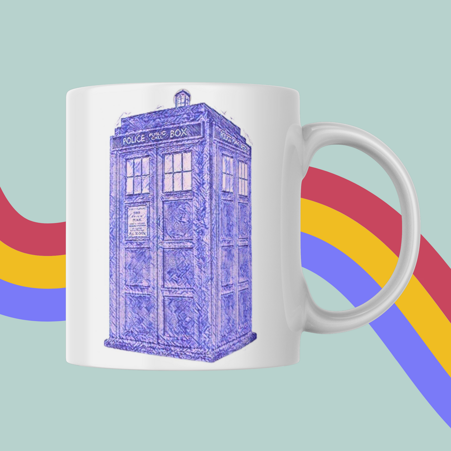 Tardis Mug- Doctor Who Mug