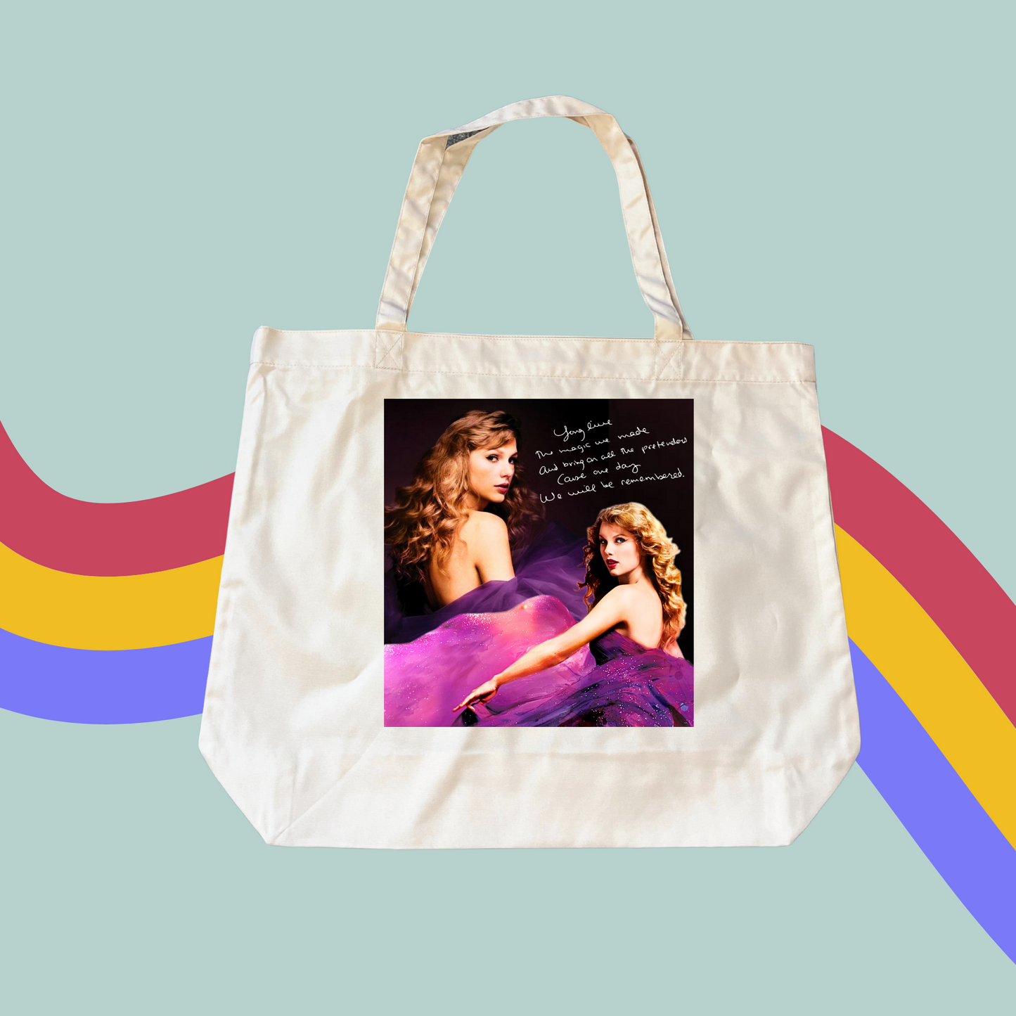 We Will Be Remembered Tote- Taylor Swift TV Shopping Bag