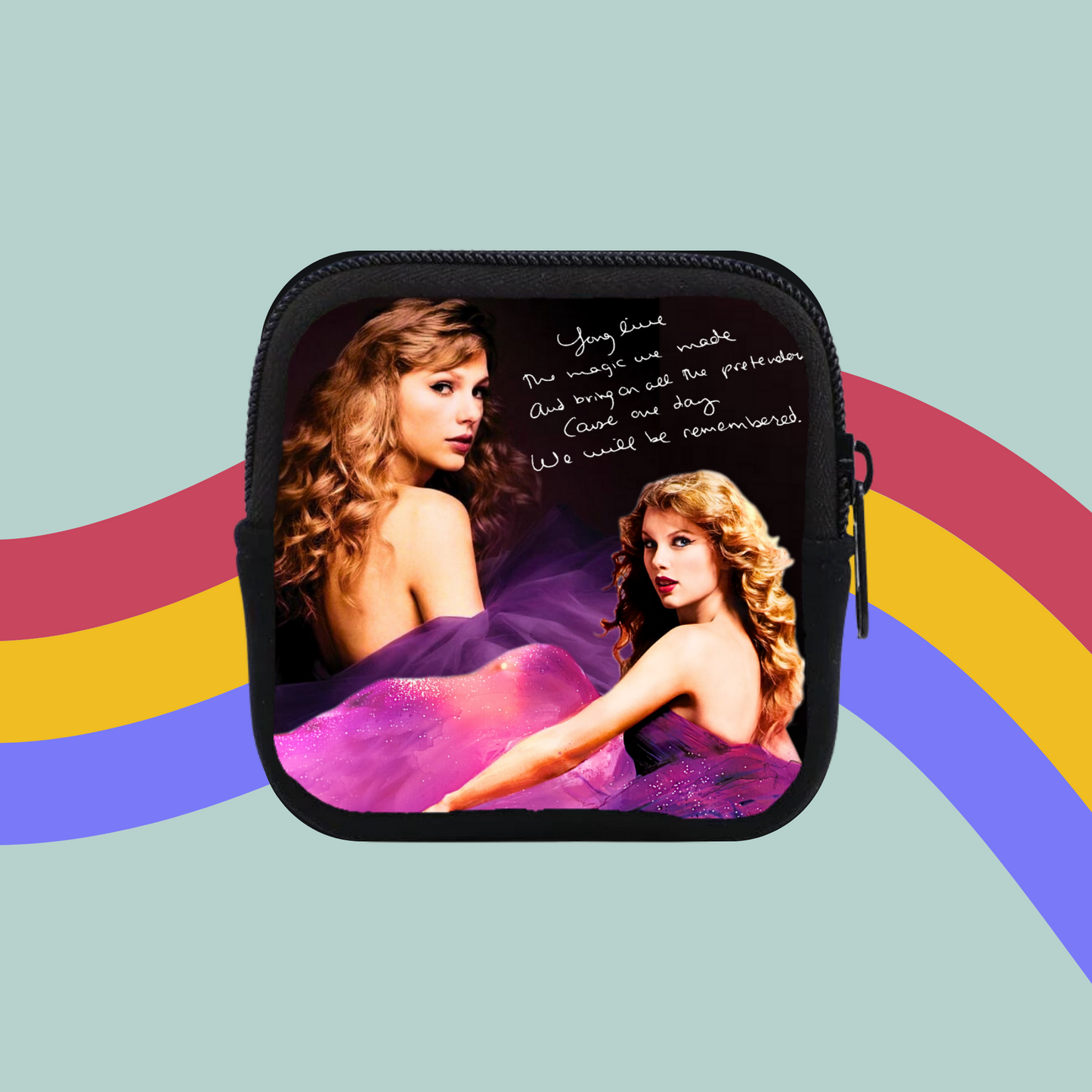 We Will Be Remembered Coin Purse- Taylor Swift TV Pouch