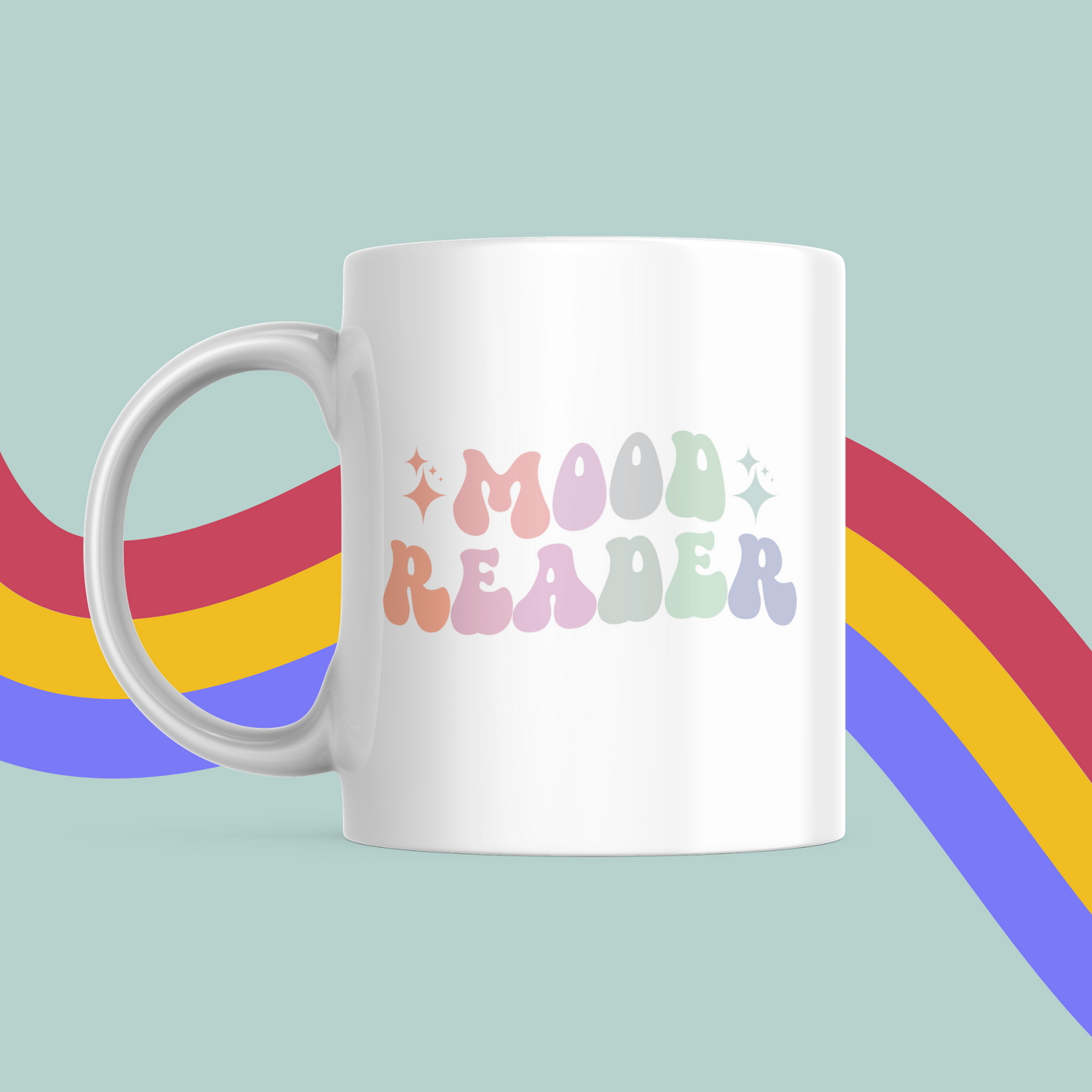 Mood Reader Mug- Book Lover Mug