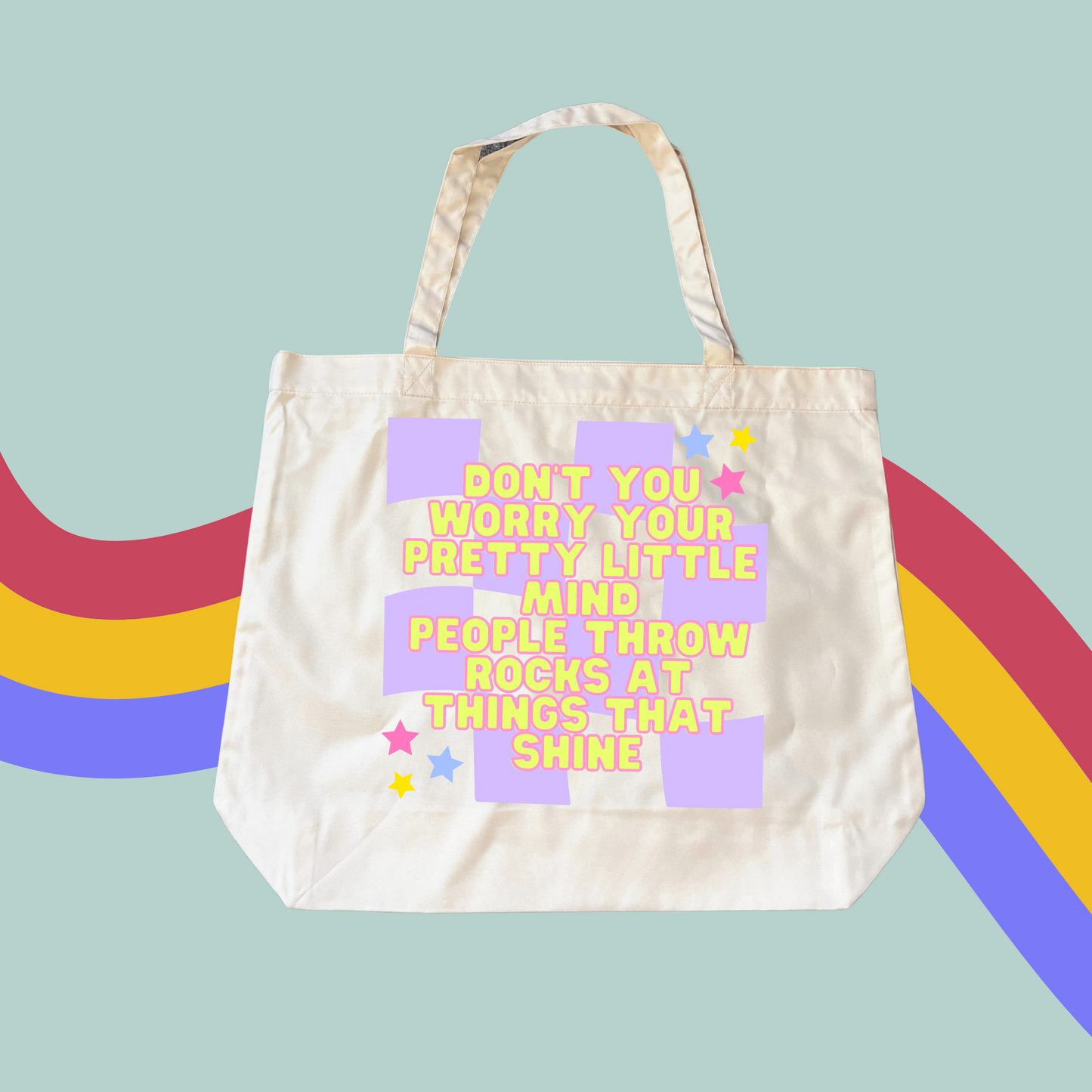 Don't You Worry Your Pretty Little Mind Tote- Taylor Swift TV Shopping Bag