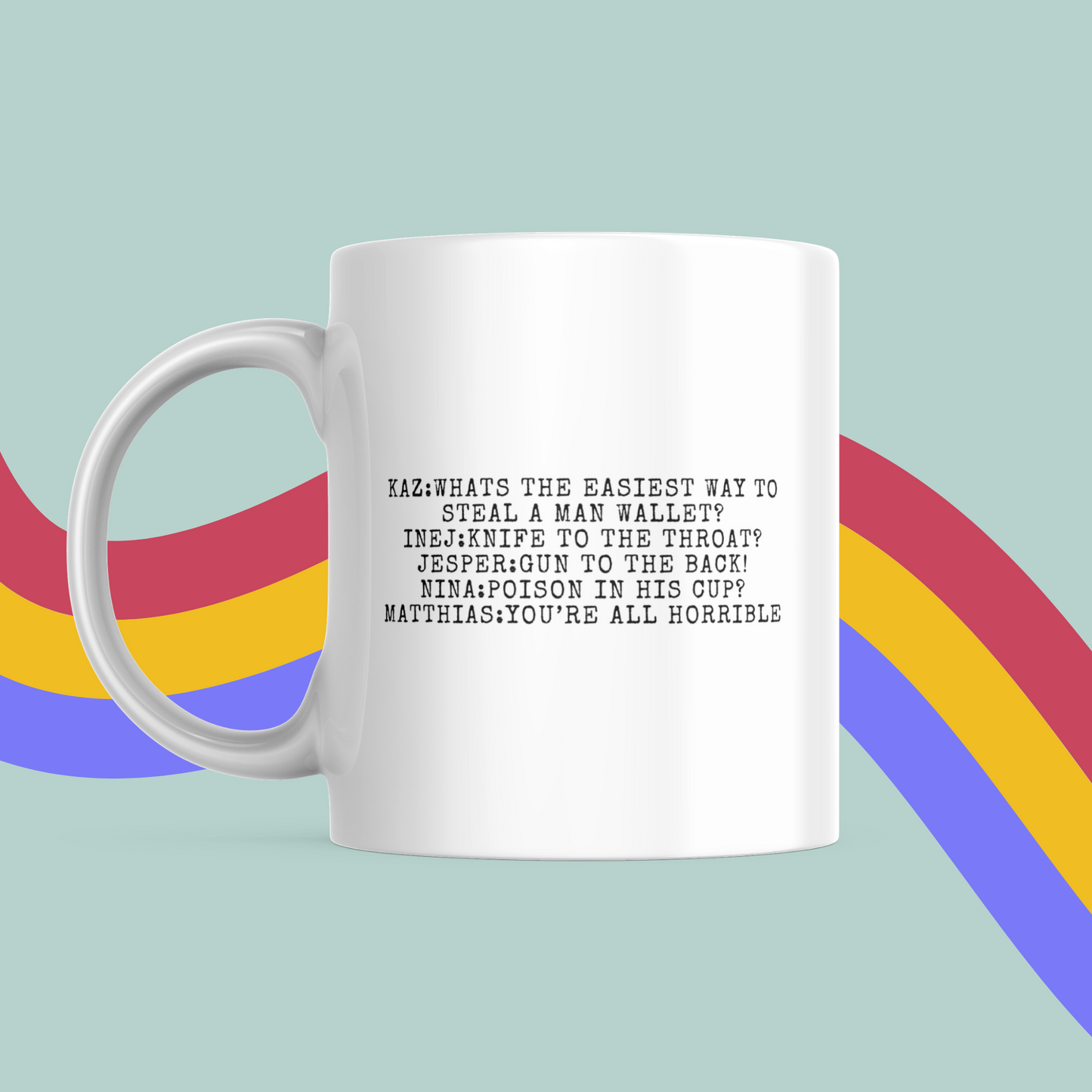 Physically Here Mentally Hanging Out With a Bunch of Dead Gay Wizards From The 70s Mug- Marauders Harry Potter Mug