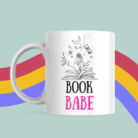 Book Babe Bookish Mug- Book Lover Mug