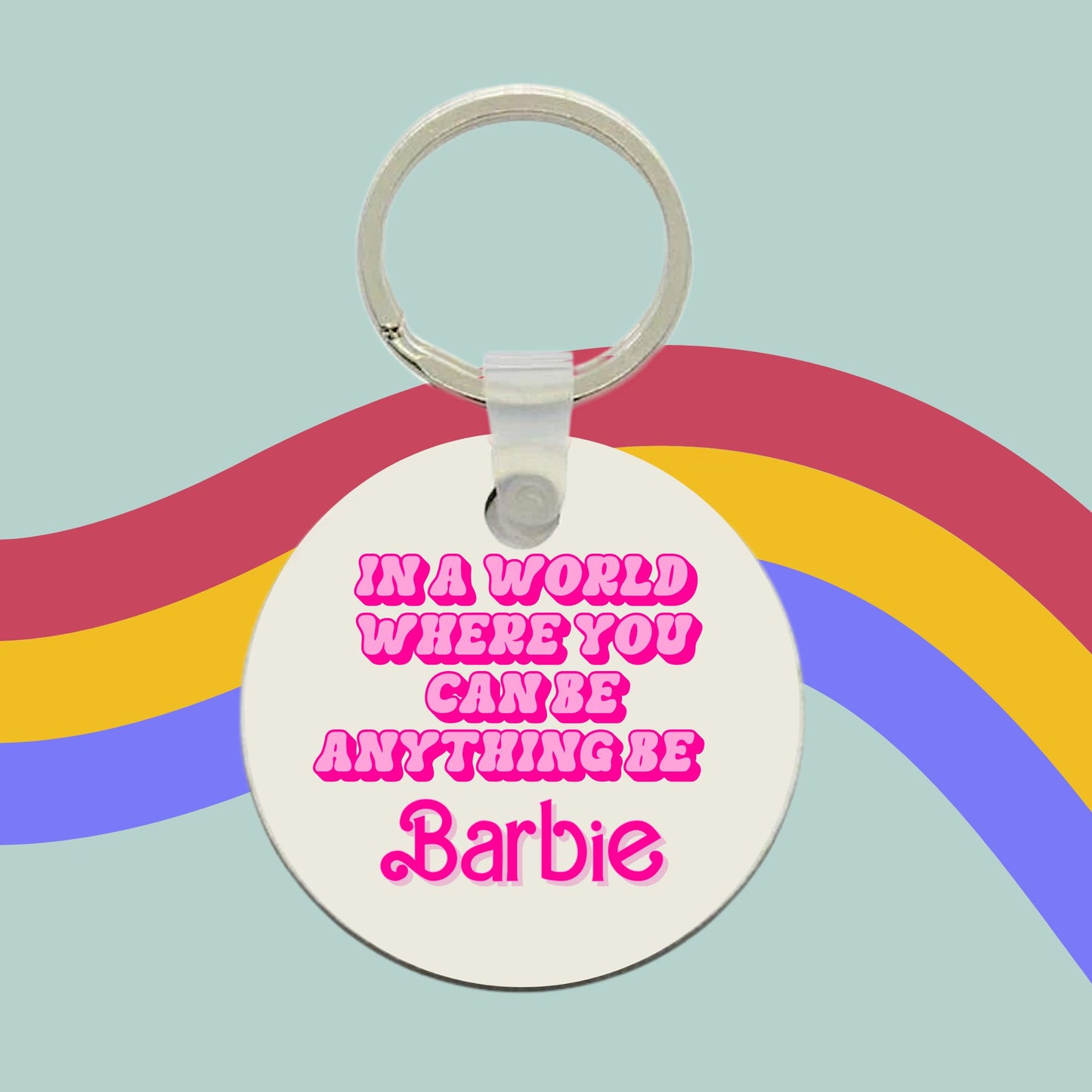 Be Barbie Keyring- Barbie Charm