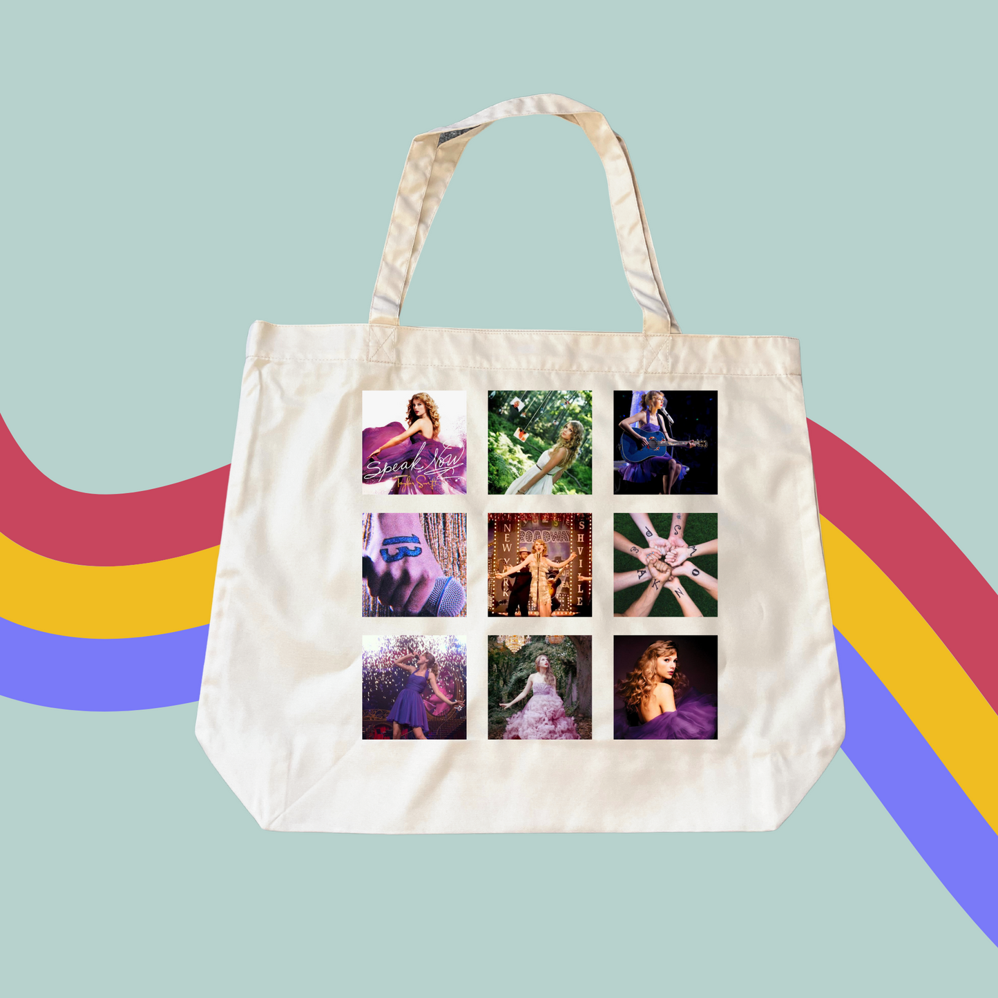 Speak Now Aesthetic Tote- Taylor Swift TV Shopping Bag