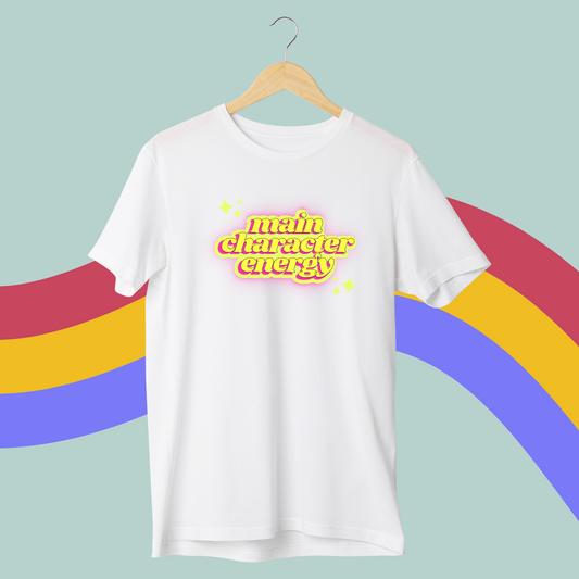 Main Character Energy Tee- Meme T-Shirt