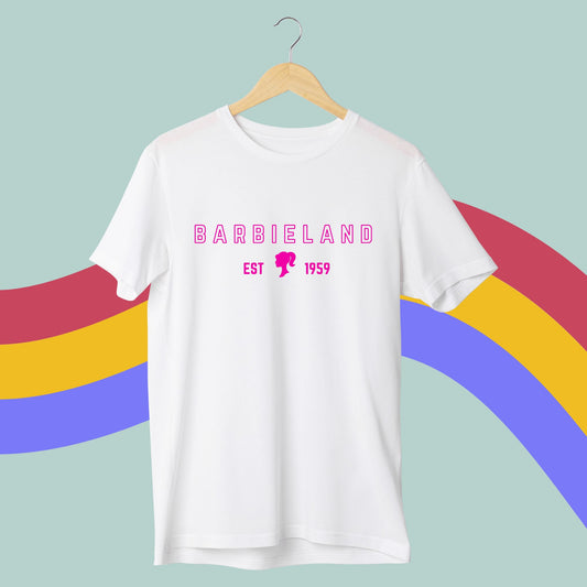 BarbieLand Varsity Tee- Barbie T-Shirt