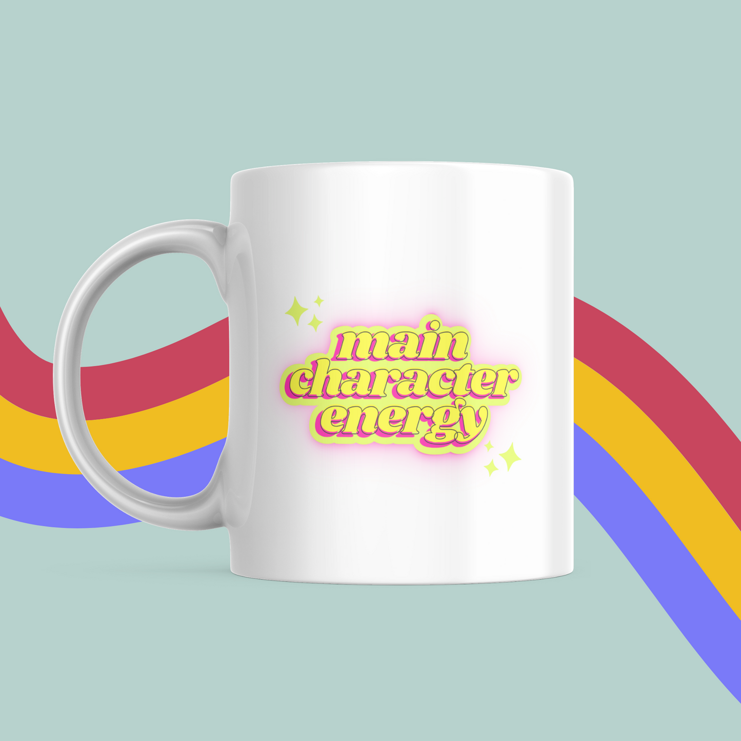 Main Character Energy Mug- Meme Mug