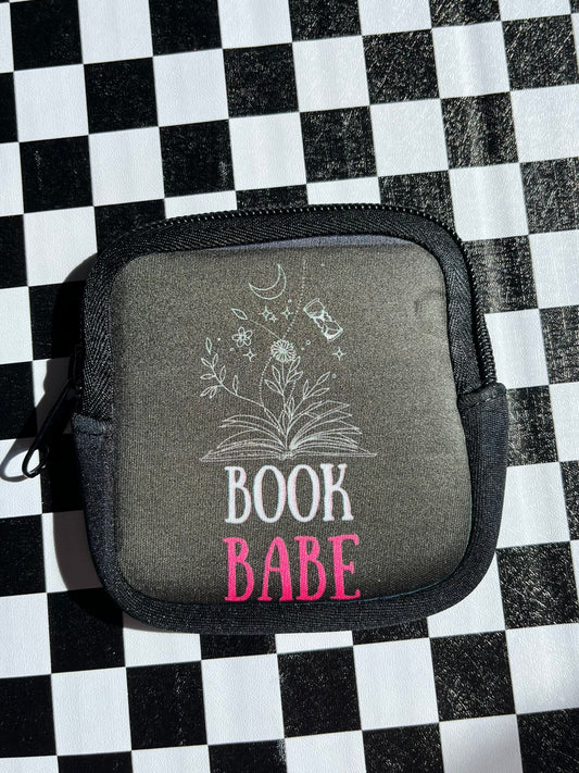 MISPRINT Book Babe Bookish Coin Purse- Book Lover Pouch