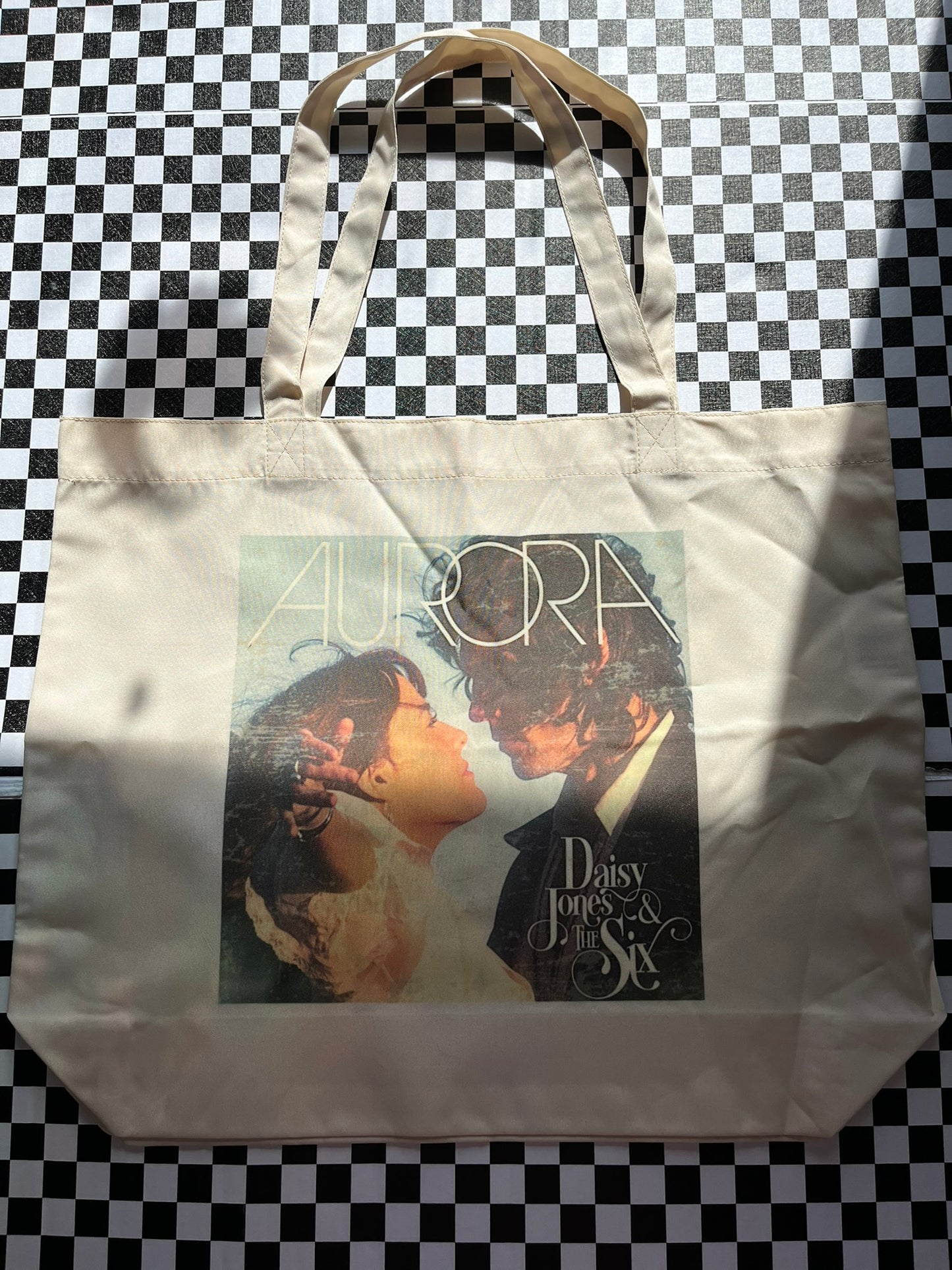 MISPRINT Aurora World Tour Tote- Daisy Jones and the Six Band Shopping Bag Option 2