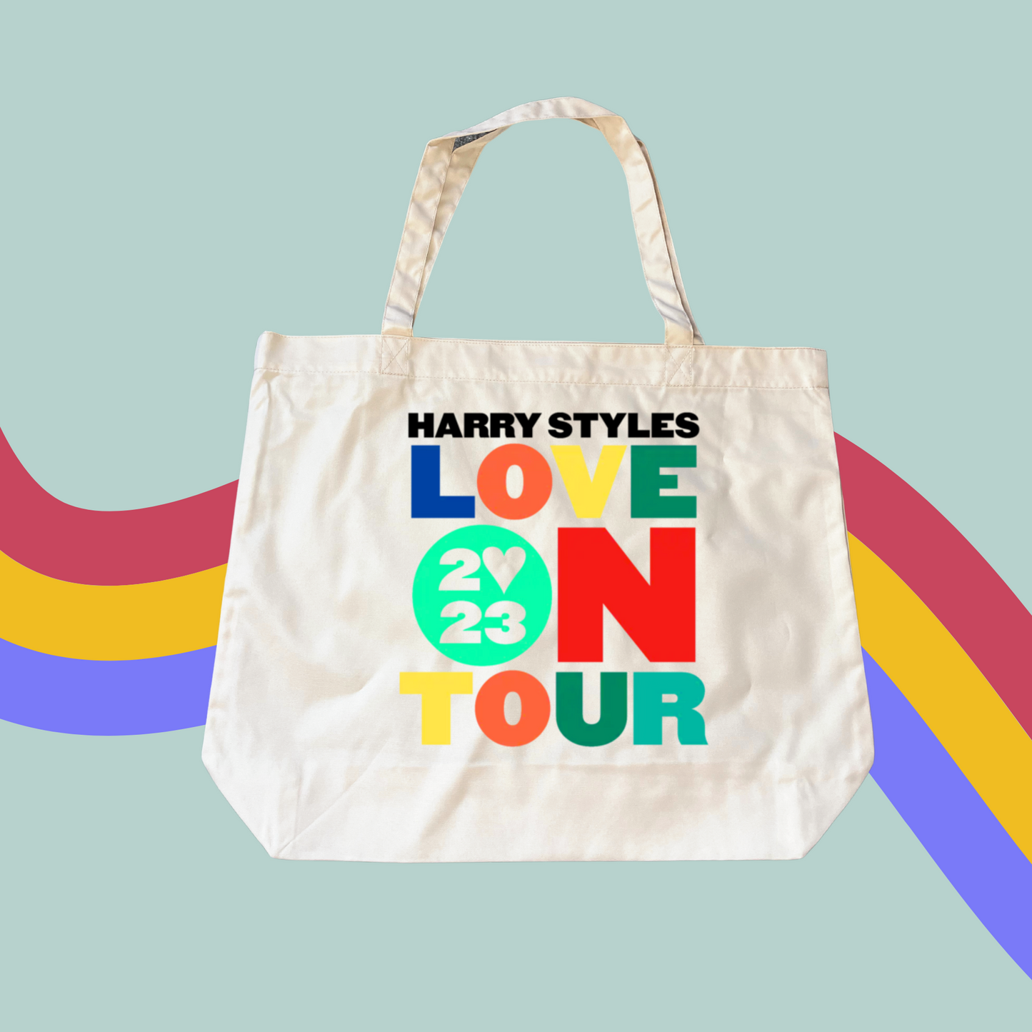 Love On Tour Tote- Harry Styles Shopping Bag