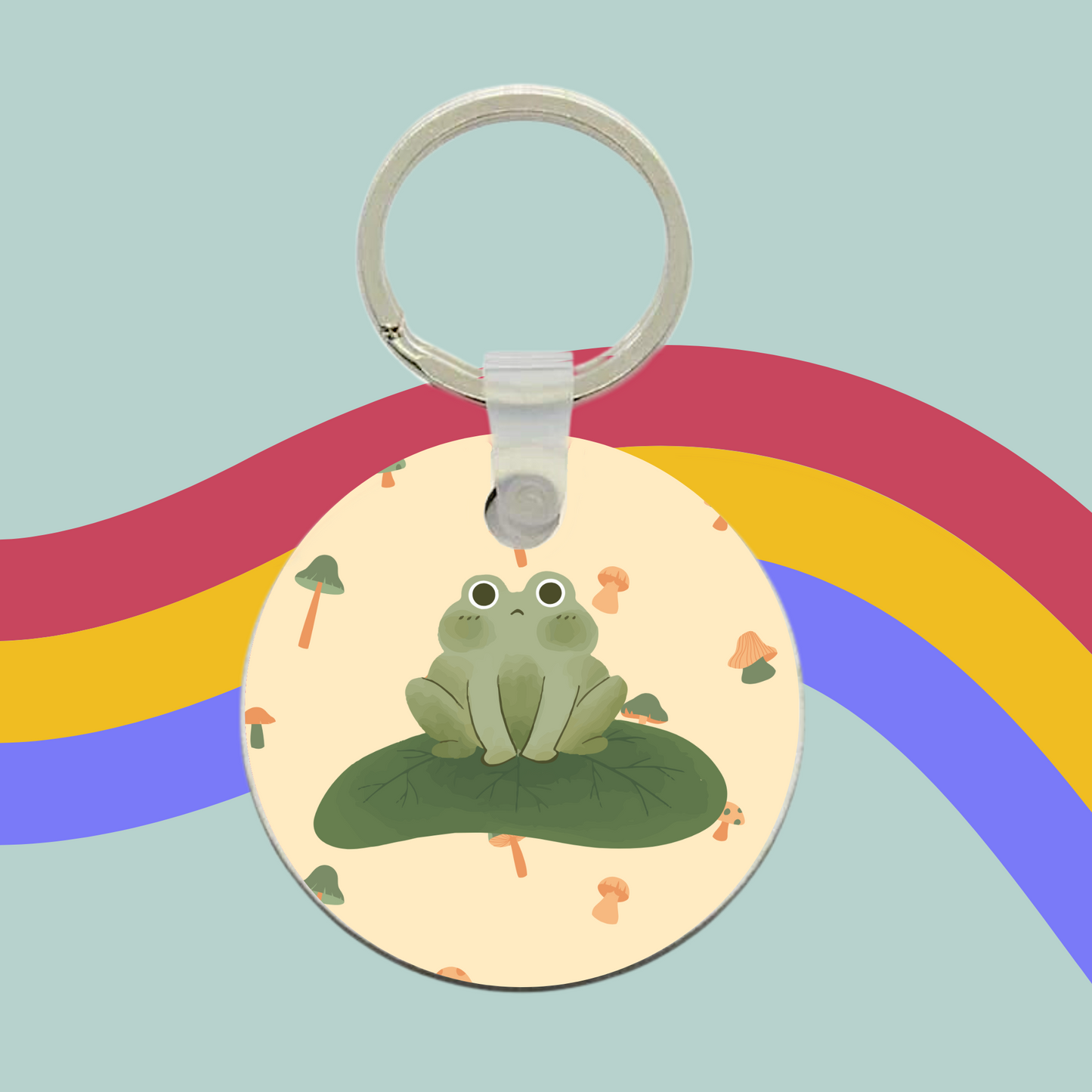 Little Froggie Keyring- Cute Frog Charm