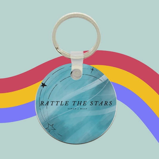 Rattle The Stars Keyring- Throne Of Glass, Sarah.J.Maas Charm