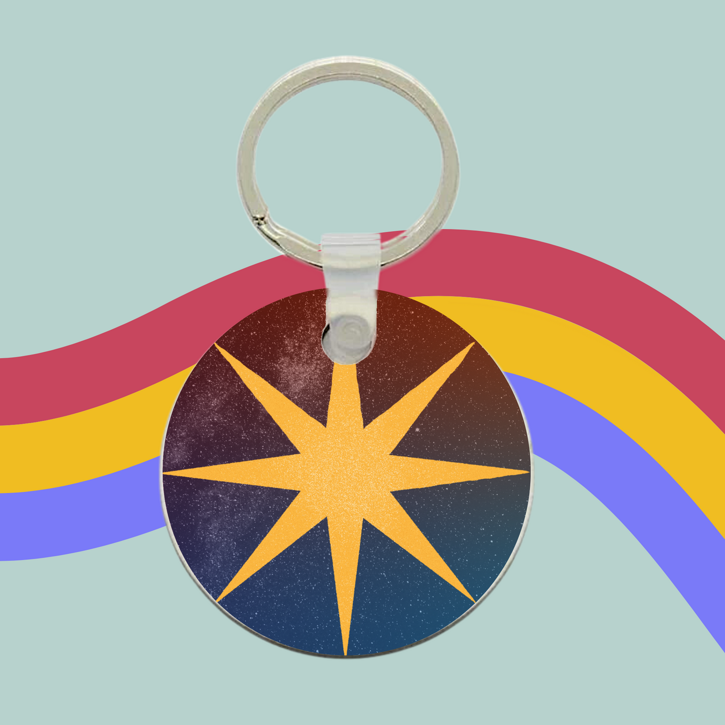 Captain Marvel Keyring- Carol Danver Marvel Charm