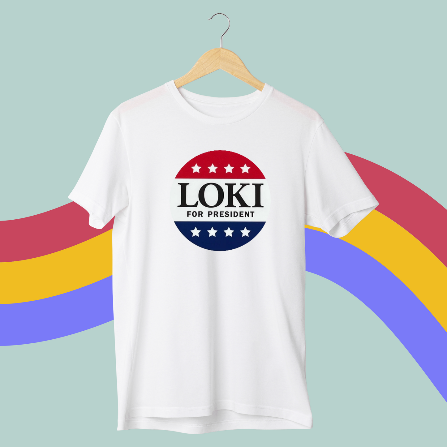 Loki For President Tee- Marvel Studios Loki T-shirt