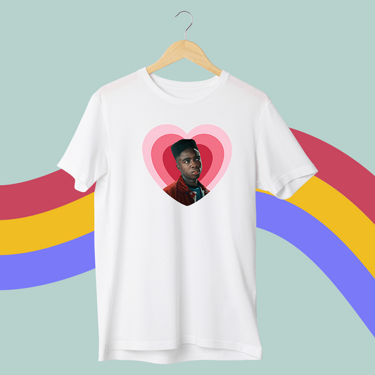 My Heart Belong to Lucas Sinclair - Stranger Things- Caleb McLaughlin T-Shirt