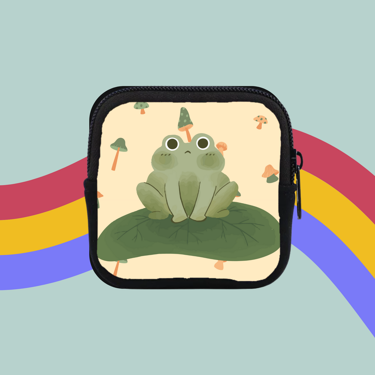 Little Froggie Coin Purse- Cute Frog Pouch