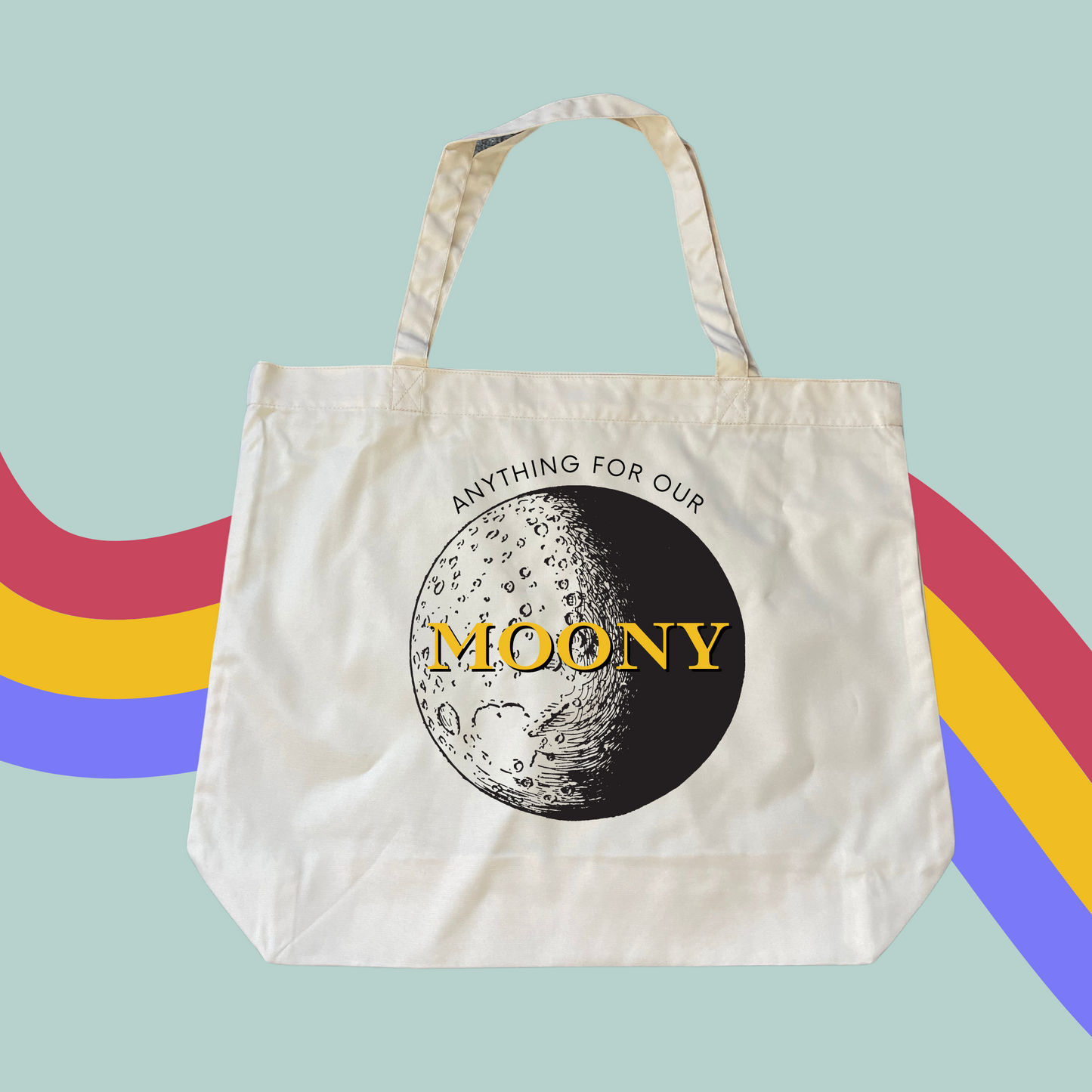 Anything For Our Moony ATYD Tote- The Marauders Harry Potter Shopping Bag