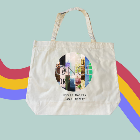 In A Land Far Away OUAT Tote- Once Upon A Time Shopping Bag