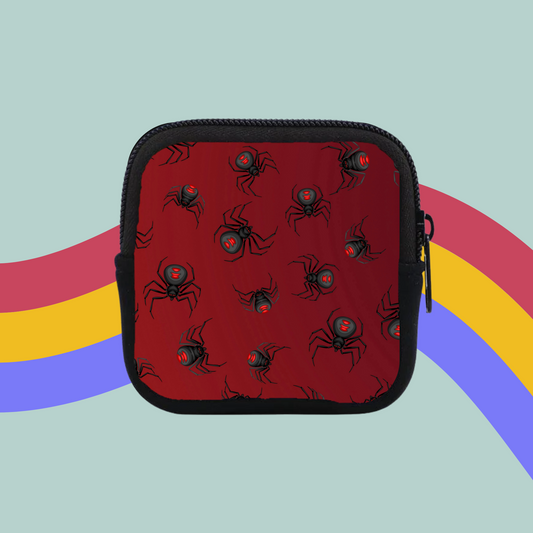 Widows Mark Coin Purse- Black Widow Pouch