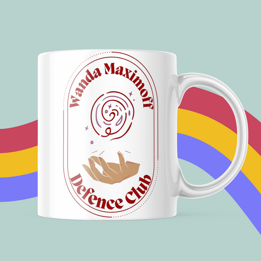 Wanda Maximoff Defence Club Mug- Doctor Strange in the Multiverse of Madness-Scarlet Witch Mug