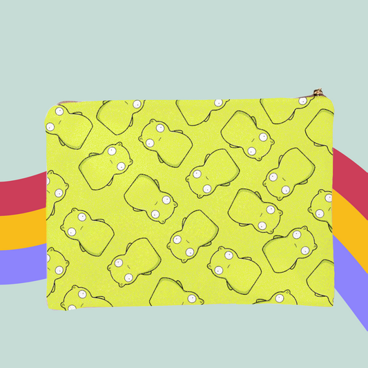 Glow Like Kuchi Kopi Make-Up Bag- Bob’s Burgers Zip Case