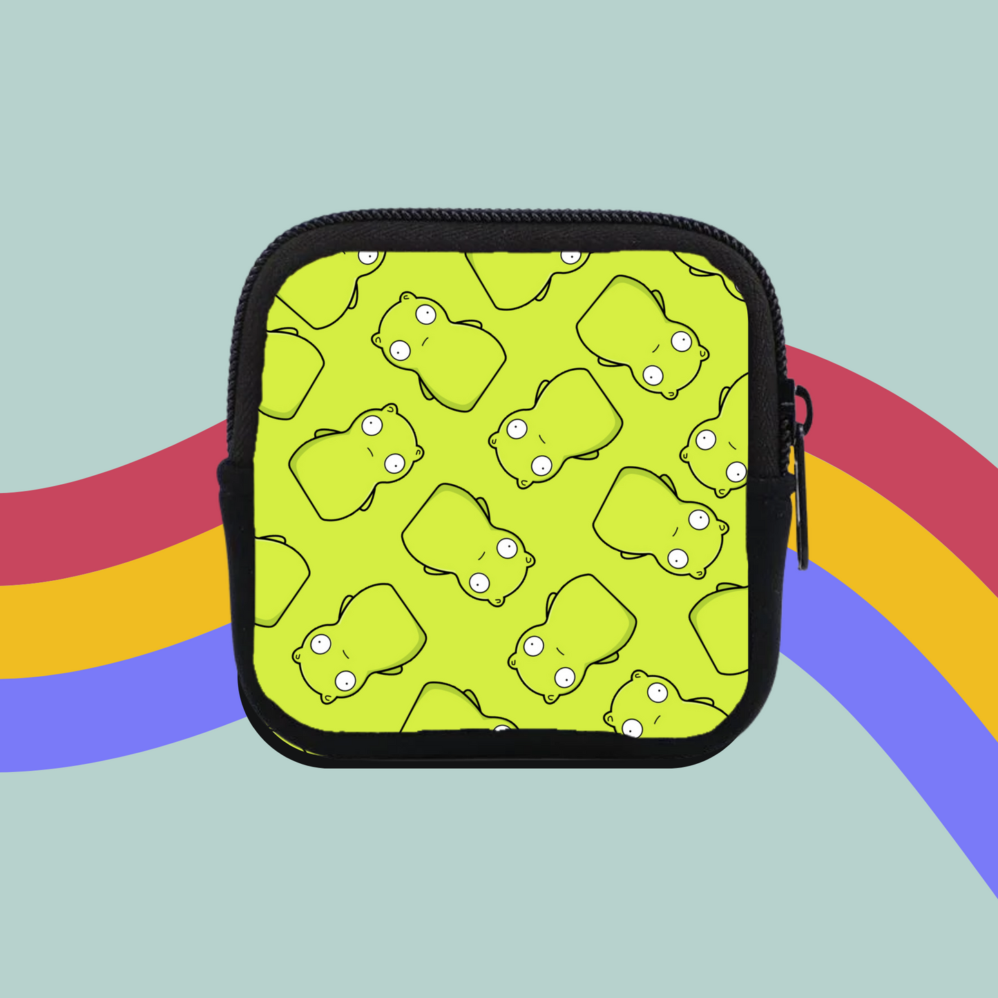 Glow Like Kuchi Kopi Coin Purse- Bob’s Burgers Pouch