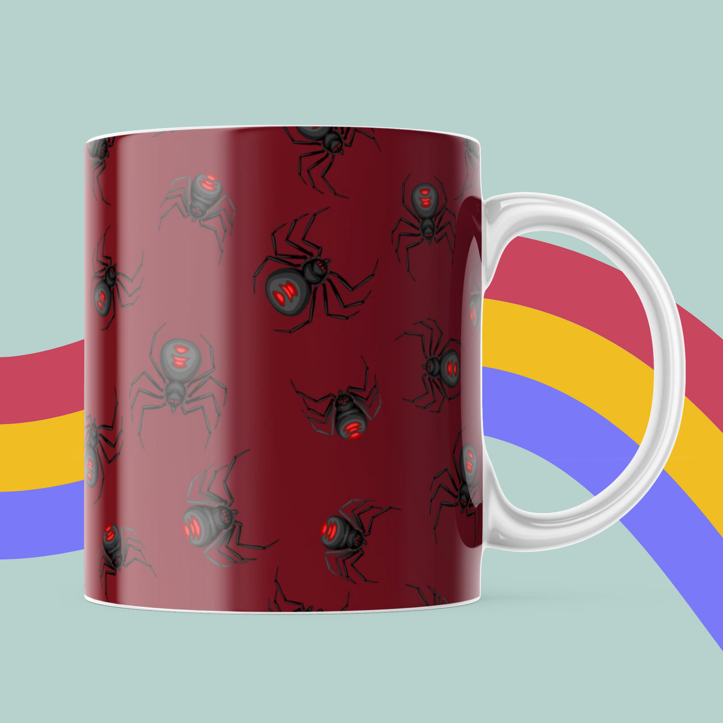 Widows Mark Mug- Black Widow Mug