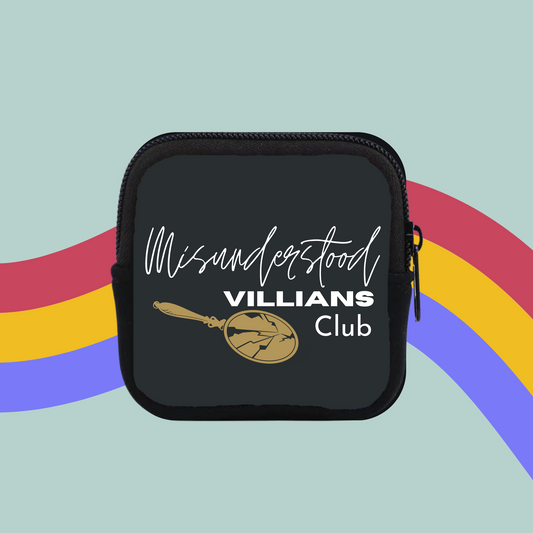 Misunderstood Villains Club Coin Purse- Fangirl Pouch