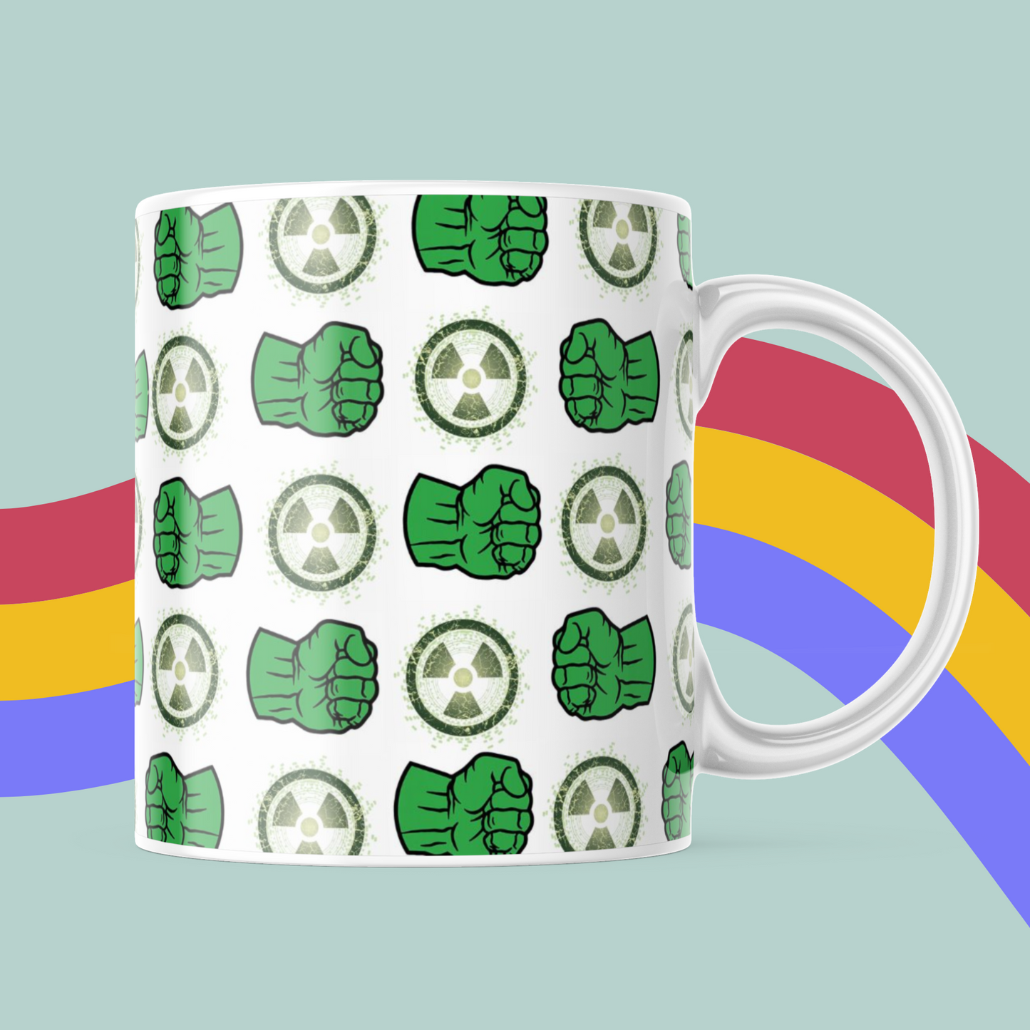 Hulk Smash Mug- Bruce Banner Marvel Mug