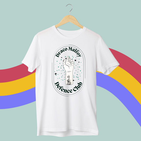 Draco Malfoy Defence Club Tee- Harry Potter Slytherin T-Shirt