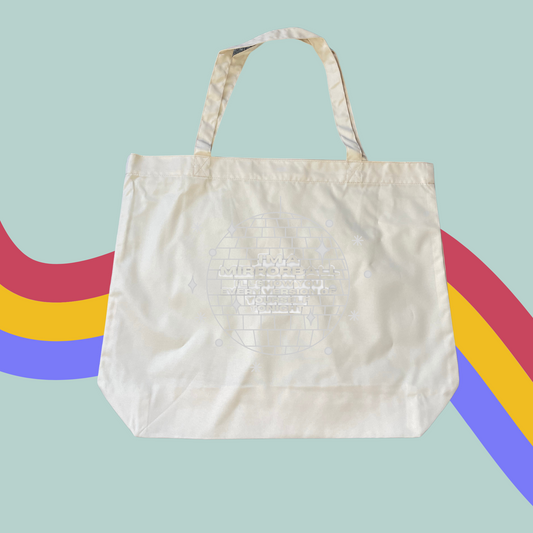 I'm A Mirrorball Tote- Taylor Swift Folklore Shopping Bag