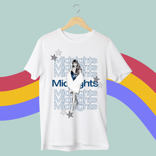 Midnights Blue Tee- Taylor Swift Midnights T-shirt