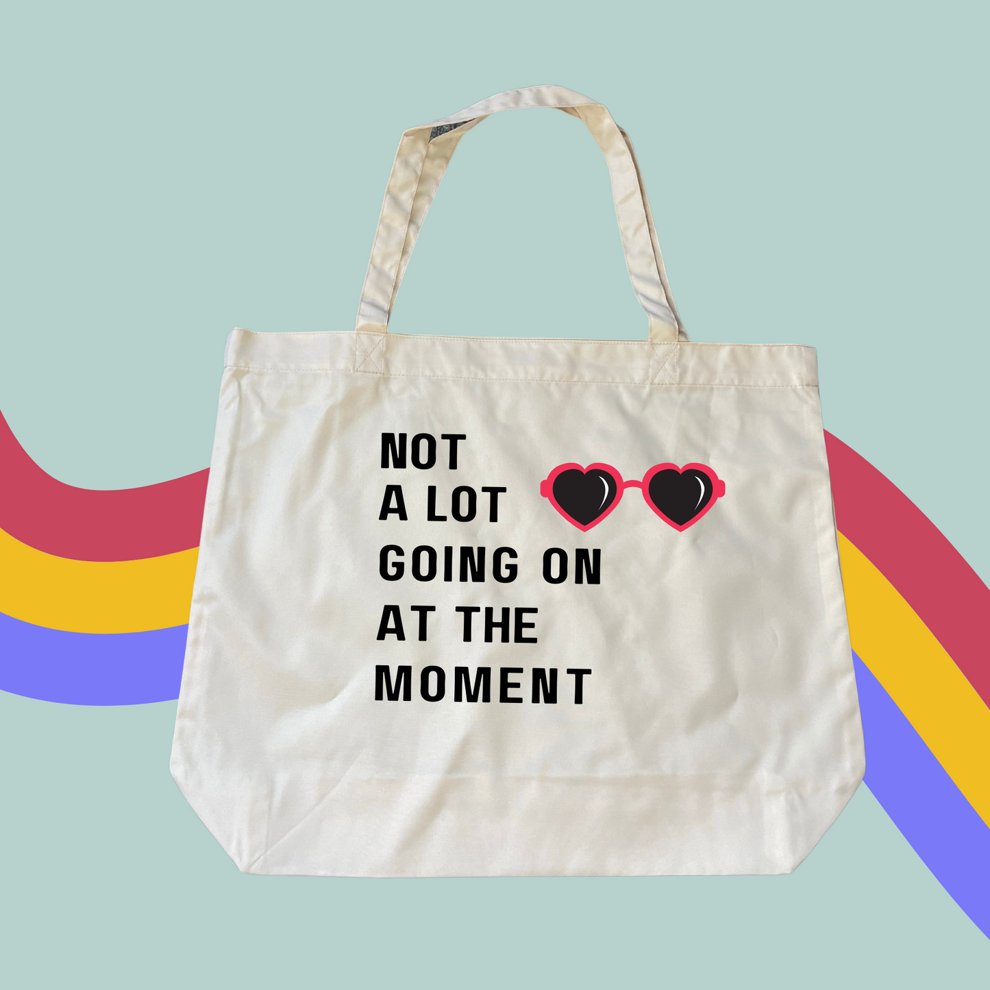 Not A Lot Going On At The Moment Tote- Taylor Swift Red Shopping Bag