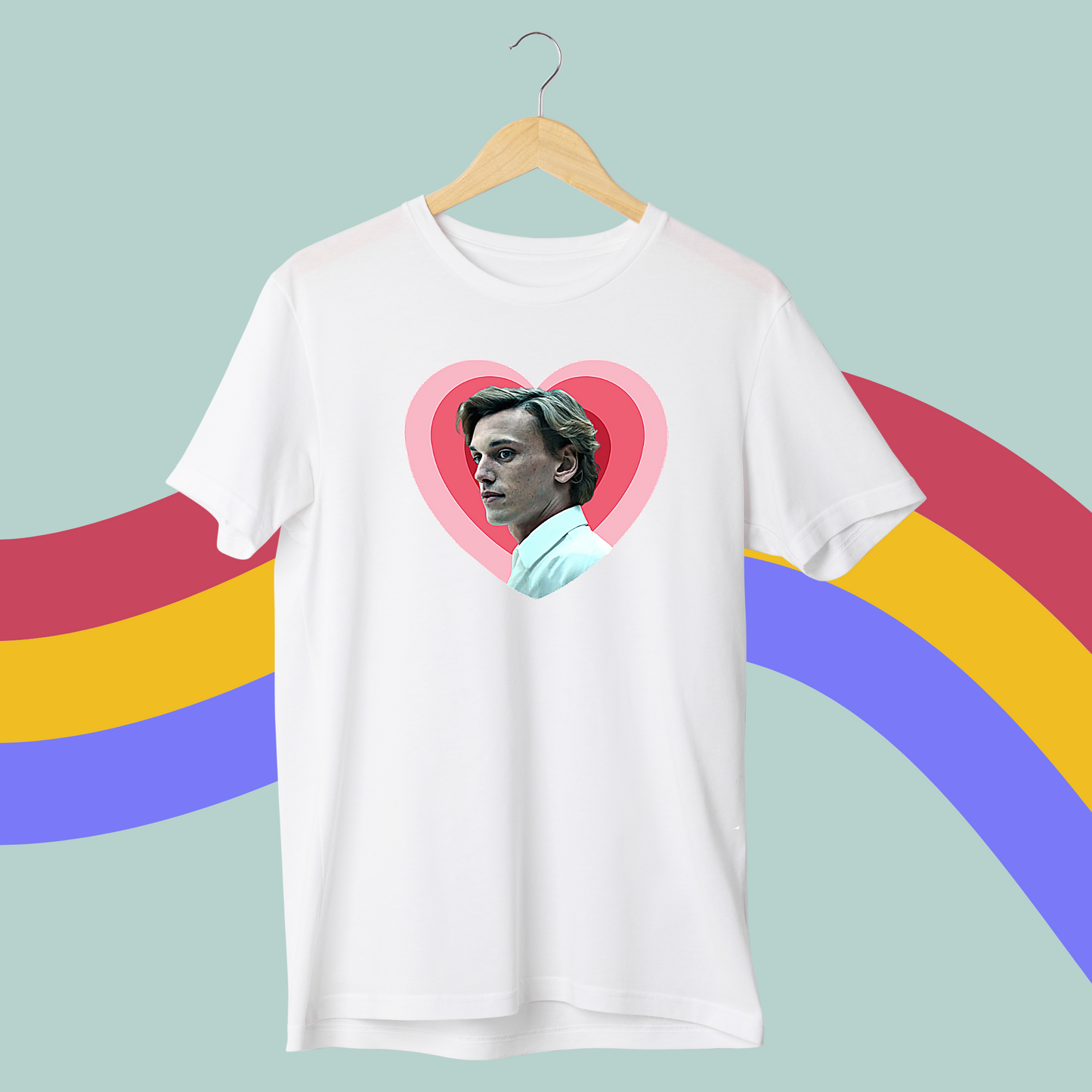 My Heart Belong to 01 - Stranger Things- Jamie Campbell Bower T-Shirt