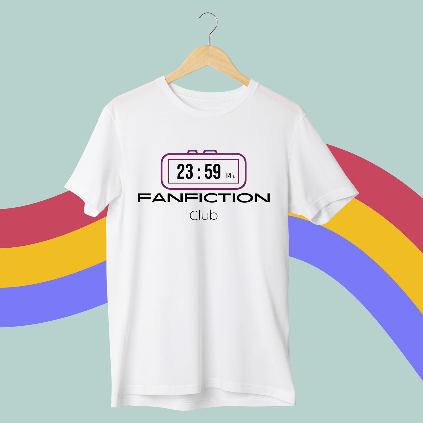 23:59 Fanfiction Club Tee- Funny Fangirl T-Shirt