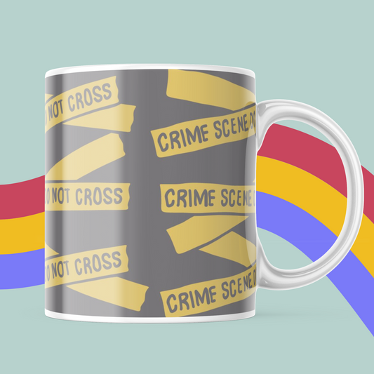 Crime Scene Mug- True Crime Mug