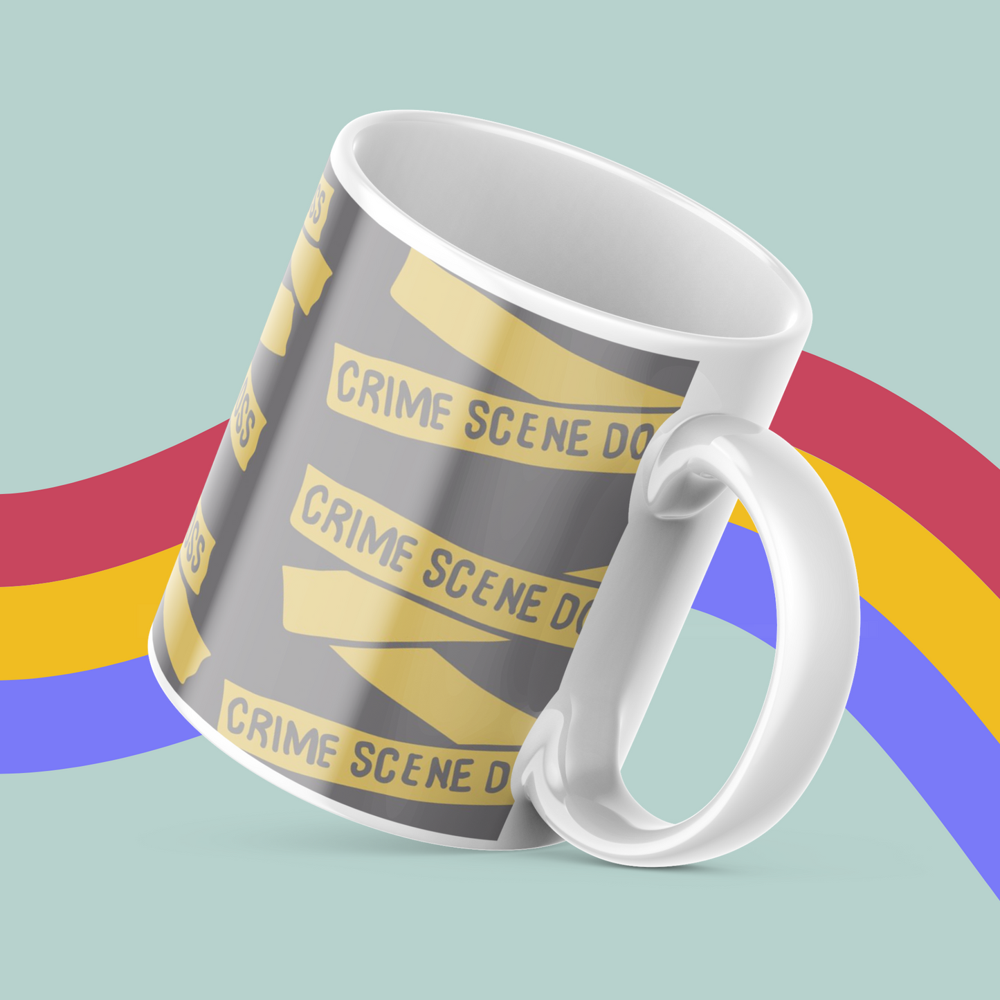 Crime Scene Mug- True Crime Mug