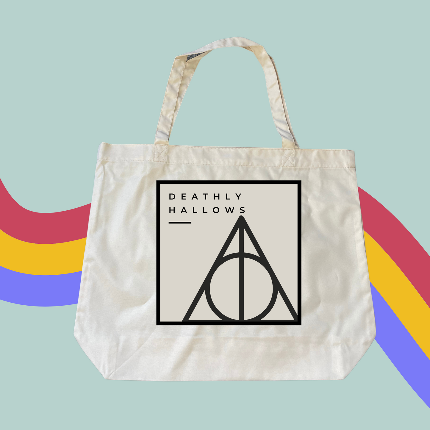 Deathly Hallows Tote- Harry Potter Shopping Bag