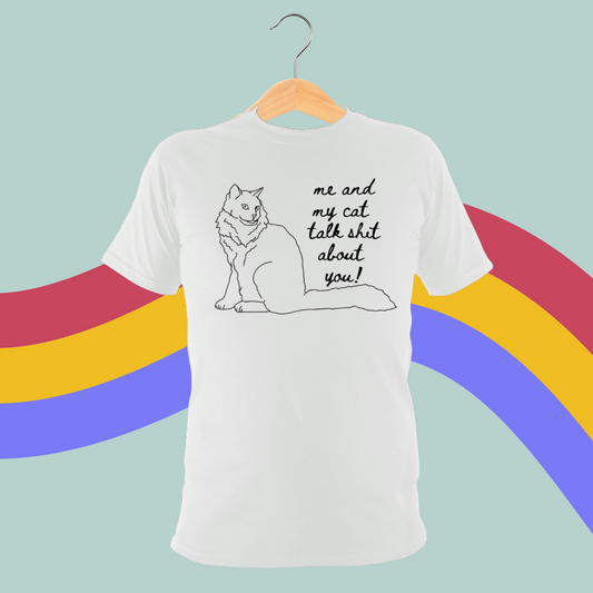 Me and My Cat Tee- Funny Cat Lover T-Shirt