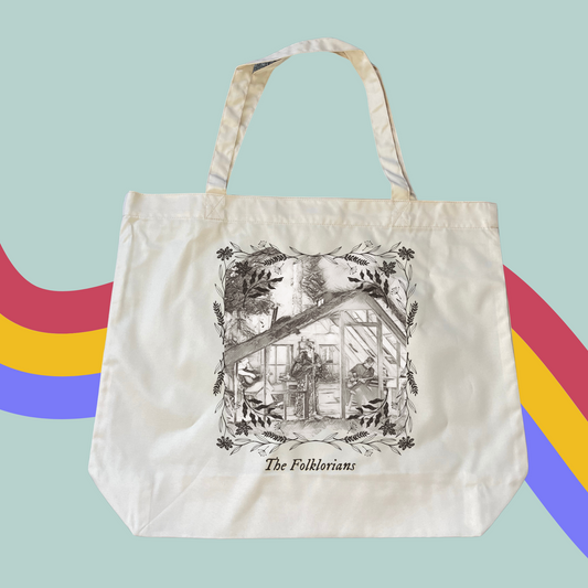 The Folklorians Tote- Taylor Swift Folklore Shopping Bag