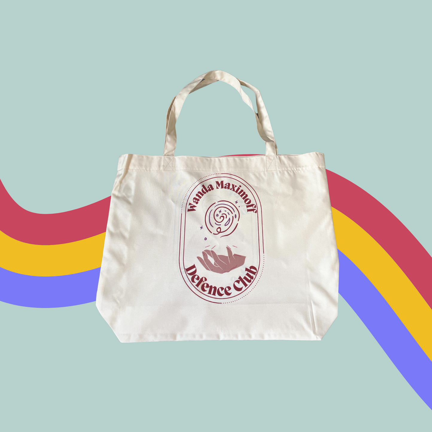 Wanda Maximoff Defence Club Tote Bag- Doctor Strange in the Multiverse of Madness-Scarlet Witch Shopping Bag