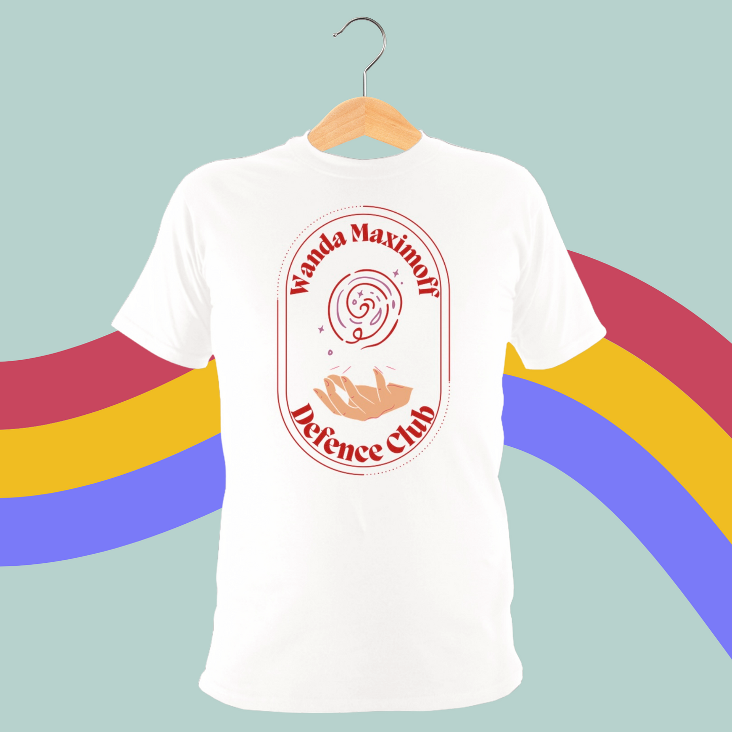 Wanda Maximoff Defence Club Tee- Doctor Strange in the Multiverse of Madness-Scarlet Witch T-shirt